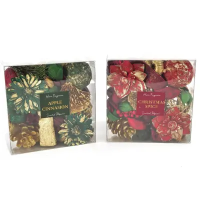 Novoletni potpuri - dišeči 200gr / več vonjev / les