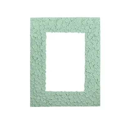 Okvir Intreccio / za sliko 10x15cm / zelen / poliresina
