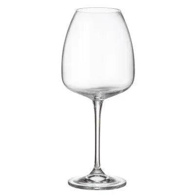 Set kelih za rdeče vino Anser 610ml / 6 kos / kristalno steklo