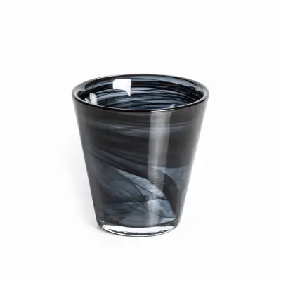 Kozarec za vodo, sok Zephyrus 230ml / črn / steklo