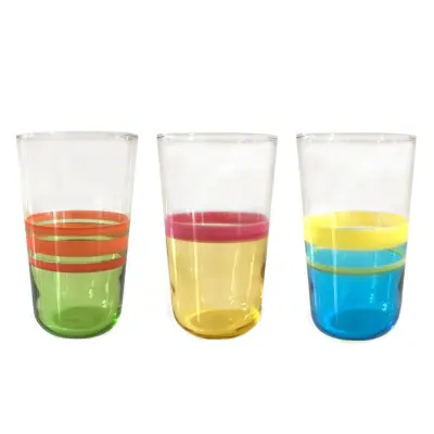 Set kozarec za vodo, sok Nuance Velo 400ml / 3 kos / steklo