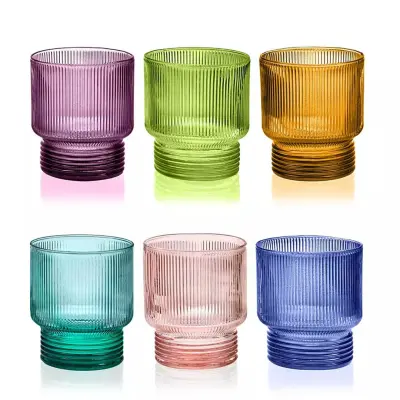 Set kozarec za vodo, sok Todomodo 300ml / 6 kos / borosilikatno steklo