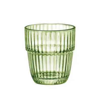 Set kozarec za vodo, sok Barshine Rocks 305ml / zelen / 6 kos / steklo