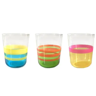 Set kozarec za vodo, sok Nuance Velo 315ml / 3 kos / steklo