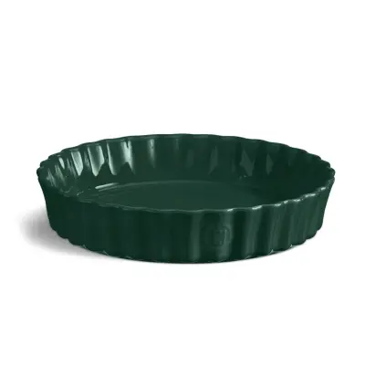 Pekač za pito 28cm / 2l / zelen / keramika