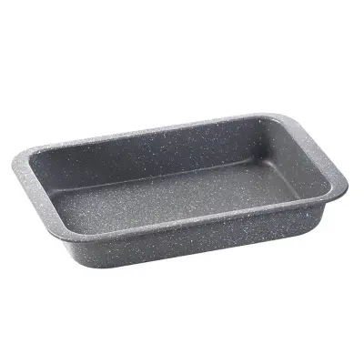 Pekač 36x24xh5,5cm / inox, prevleka