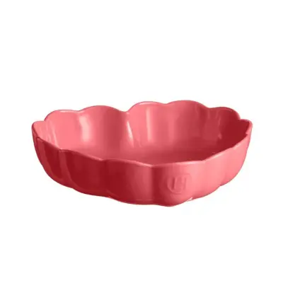 Pekač Madeleine 28,5x24,5cm / 1,8l / srce / roza / keramika