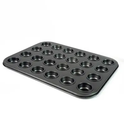 Pekač za muffine 35x26,5xh3cm / 24 delni / ogljikovo jeklo, prevleka