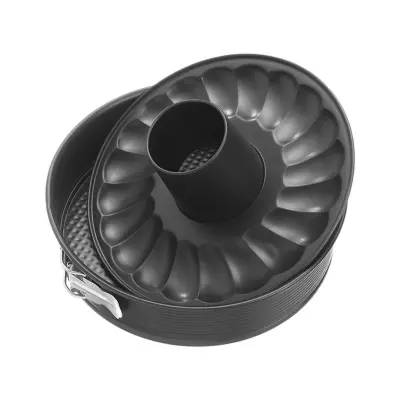 Pekač za torto s snemljivim dvojnim dnom Pro Clean 28cm / aluminij