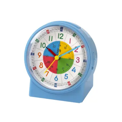 Otroška budilka 10x7xh11cm / modra / plastika
