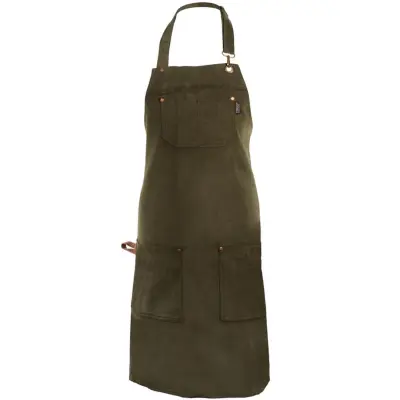 Predpasnik Velmar Tiseco 70x85cm / zelen / bombaž, poliester