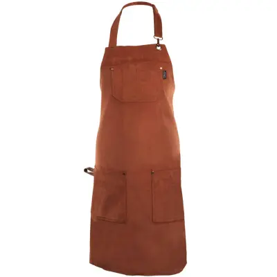 Predpasnik Velmar Tiseco 70x85cm / opečnat / bombaž, poliester