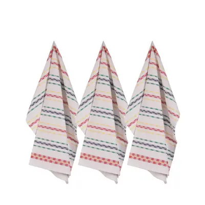 Set kuhinjska krpa Quickly 65x65cm / 3 kos / bombaž