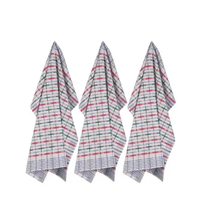 Set kuhinjska krpa Quickly 65x65cm / 3 kos / bombaž
