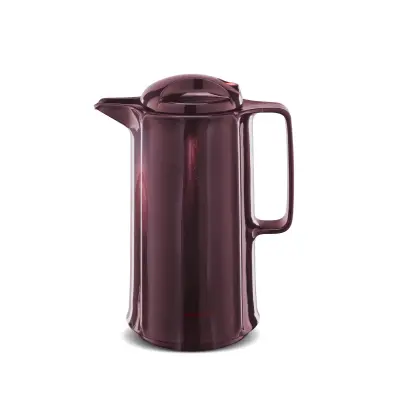 ROTPUNKT Termovka Marlis 420 1L, 24 ur toplo, Dvojna steklena stena, Pokrov z dvojno funkcijo - Črna in rdeča