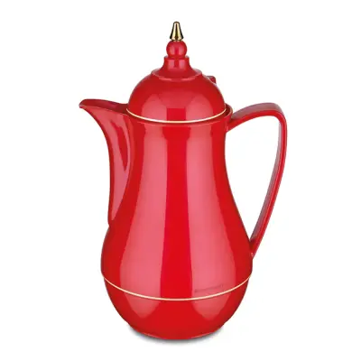 ROTPUNKT Termovka Sema 911 1L, 24 ur toplo, Dvojna steklena stena, Pokrov z dvojno funkcijo - Rdeča