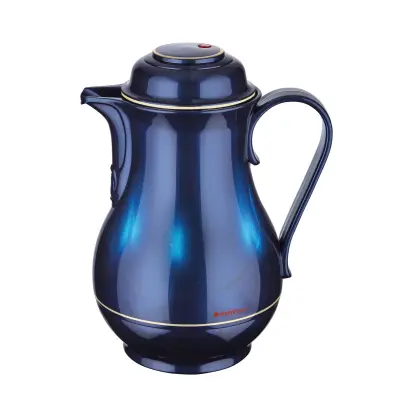 ROTPUNKT Termovka Christa 830 1.2L, 24 ur toplo, Dvojna steklena stena, Pokrov z dvojno funkcijo - Modra