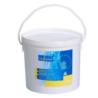 Desjoyaux šok klor granulat, hitro topen, 5 kg