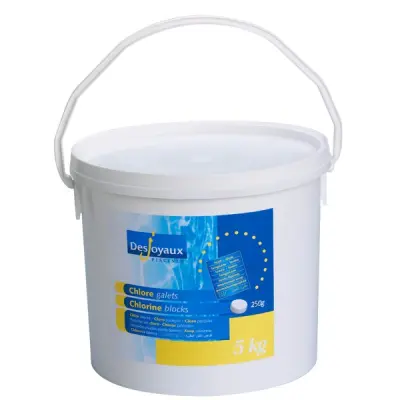 Desjoyaux počasi topne klor tablete 250 g, 5 kg