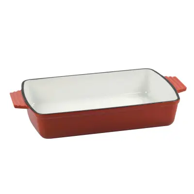 Normandie pekač 23x33cm / 4l / rdeč / ghiza
