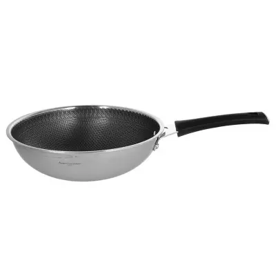 Vok Luxury Design 28cm / indukcija / inox, prevleka proti prijemanju