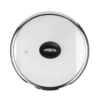 Pokrov Luxury Design 24cm / steklo, inox