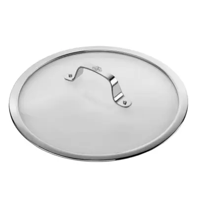 Pokrov Alba 28cm / steklo, inox