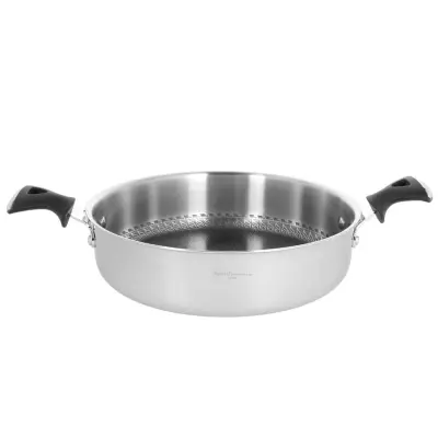 Ponev Luxury Design 32cm / dvojni ročaj / indukcija / aluminij, inox