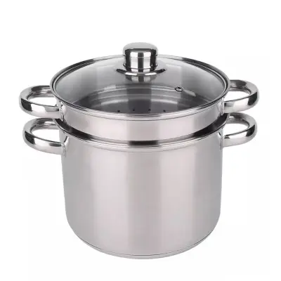 Lonec za špagete s pokrovom 24cm / 7,5l / indukcija / inox
