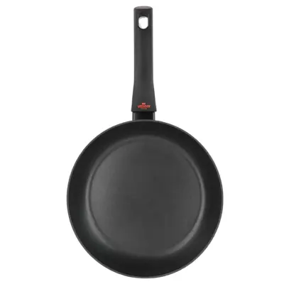 Ponev Chef Eco 24cm / ročaj / indukcija / jeklo, emajl, prevleka