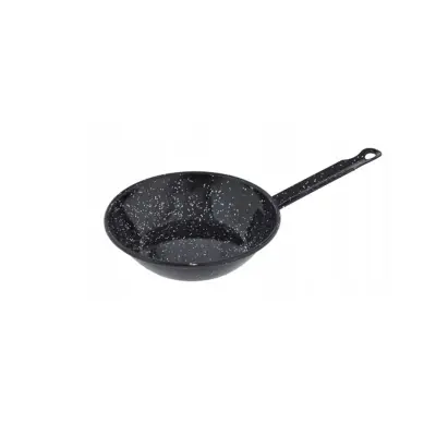 Globoka ponev Garcima La Ideal 16cm / enojni ročaj / indukcija / emajl