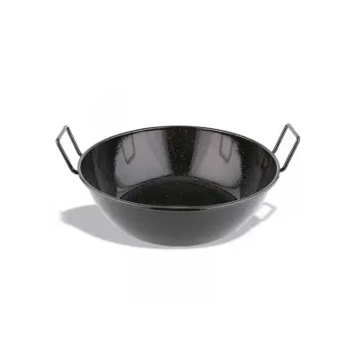 Globoka ponev Garcima La Ideal 20cm / dvojni ročaj / indukcija / emajl