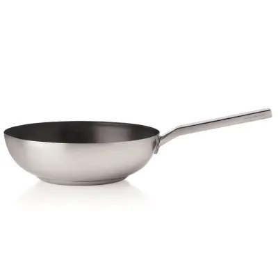 Set kuhinjskih Vok Stile 28cm / indukcija / inox, prevleka proti prijemanjupripomočkov Stile 33cm / 5 kos / inox