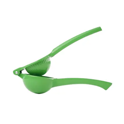 Ročni stiskalec limone, limete 22,5cm / zelen / aluminij