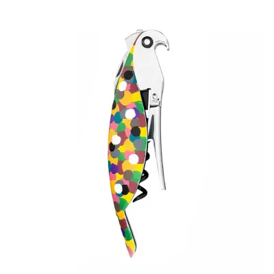 Odpirač za steklenico Parrot Proust 13cm / Alessandro M. / aluminij