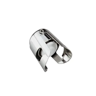 Zamašek za steklenico šampanjca / inox, pvc