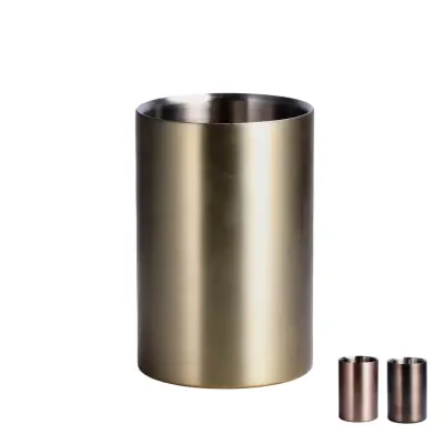 Hladilec za steklenico 12xh18cm / več barv / inox