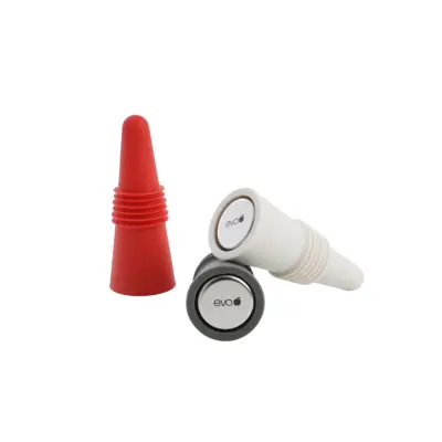 Set silikonski zamašek za steklenico / 3 kos / silikon