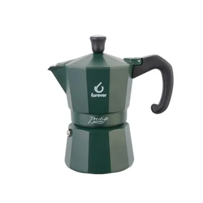 Kafetiera Miss Prestige Zelena / za 3 skodelice / aluminij / indukcija