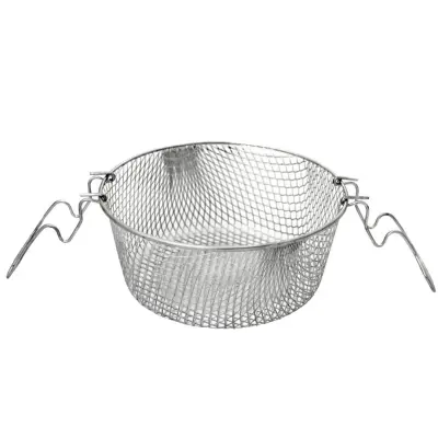 Košara za cvrenje 23cm / dva ročaja / krom