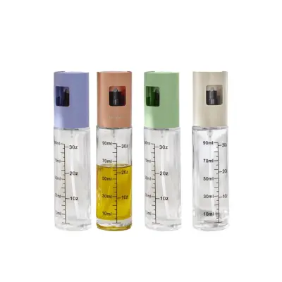 Steklenica s pršilom za olje 90ml / steklo, PP