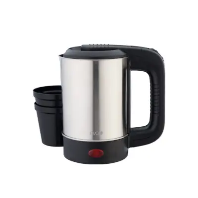 Set grelnik vode z lončki EK9017 / 500ml / 1000W / pvc, inox