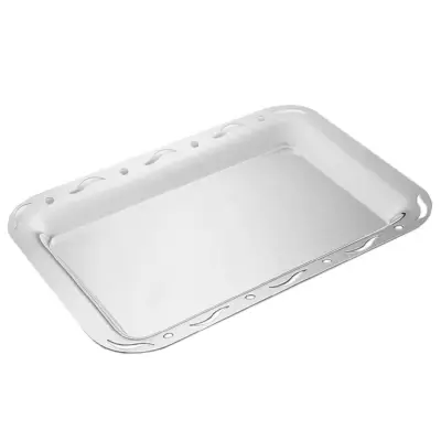 Pladenj Traforato 43x31cm / pravokoten / inox
