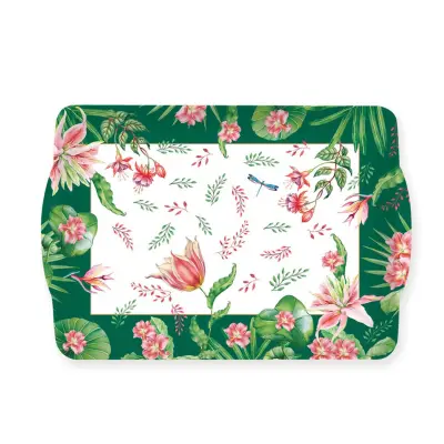 Pladenj Botanic Chic 33x22cm / pravokoten / plastika