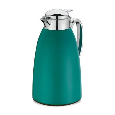 Termo vrč Venezia 1L / temno zelen / inox