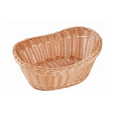 Ovalna košara za kruh ali sadje 28x21cm / pvc