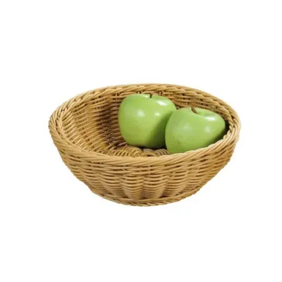 Okrogla košara za kruh ali sadje 24cm / pvc