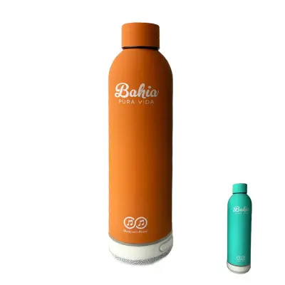 Termo steklenica z Bluetooth zvočnikom Bahia 500ml / več barv / inox, plastika