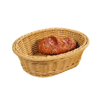 Ovalna košara za kruh ali sadje 25x20,5cm / pvc