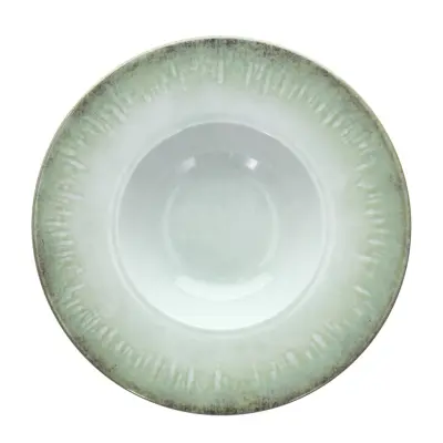 Krožnik Pasta Bowl Origini Thesis 28cm / olivno zelen / porcelan